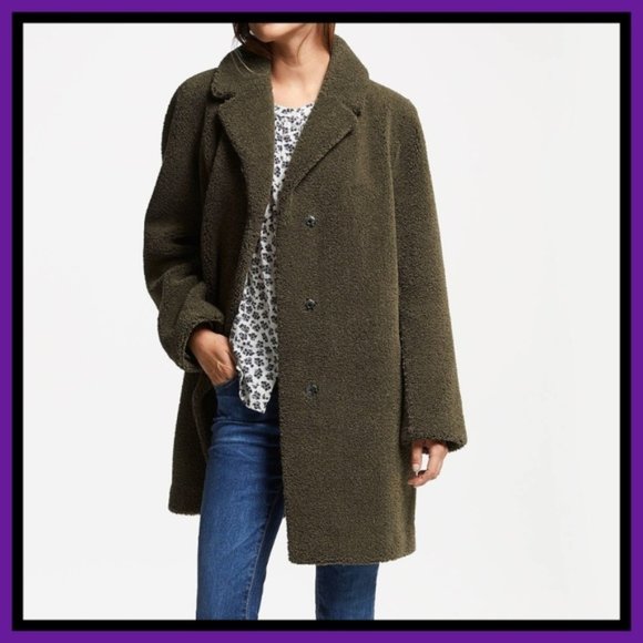 Spencer Trishelle Lux Sherpa Coat 